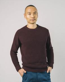 Waterfront Sweater Porto Wine van Brava Fabrics