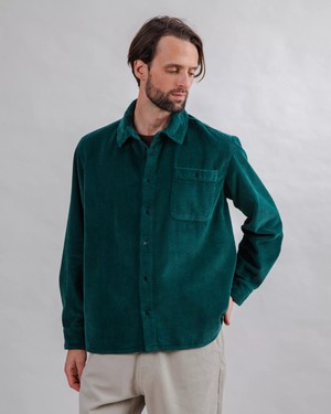 Corduroy Overshirt Green from Brava Fabrics