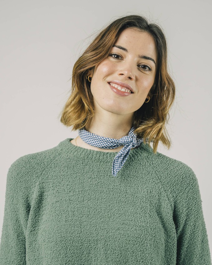 Cropped Sweater Botanic Green from Brava Fabrics