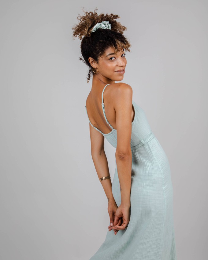 Bubble Strap Dress Light Morera from Brava Fabrics