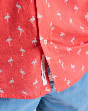 Magnum Flamingo Printed Shirt from Brava Fabrics