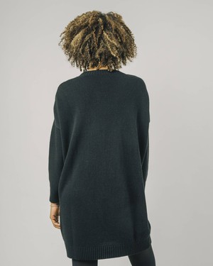 Knitted Wool Cashmere Dress Black from Brava Fabrics