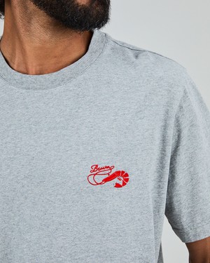Shrimpy Brava T-Shirt Grey Melange from Brava Fabrics