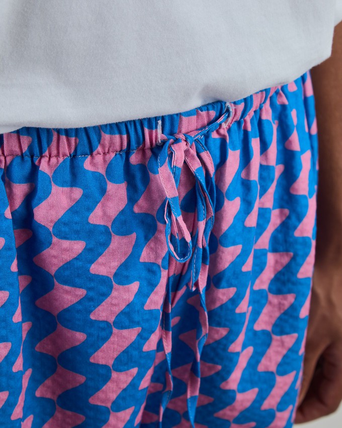 Gum Bali Loose Shorts Blue from Brava Fabrics