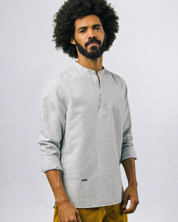 Slub Henley Shirt from Brava Fabrics