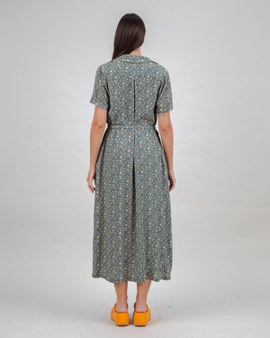 Peanuts Woodstock Long Dress Navy from Brava Fabrics