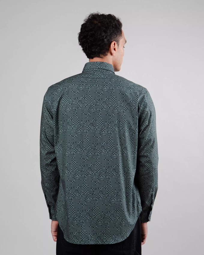 Pixel Shirt Green from Brava Fabrics