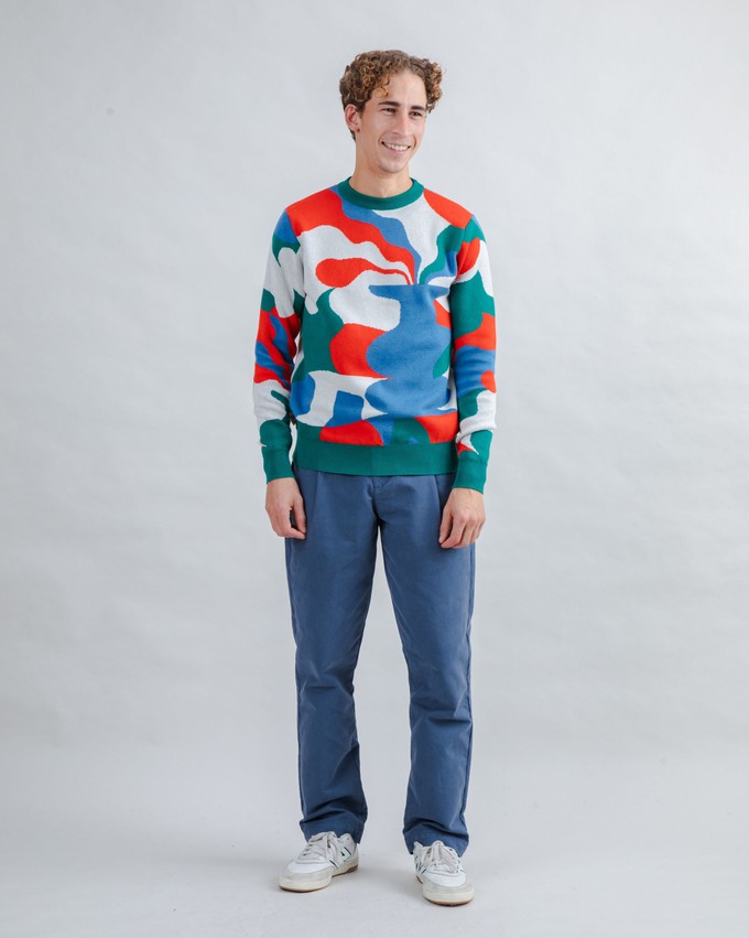 Jacquard Sweater Sobremesa from Brava Fabrics