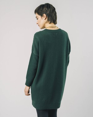 Knitted Dress Dark Green from Brava Fabrics