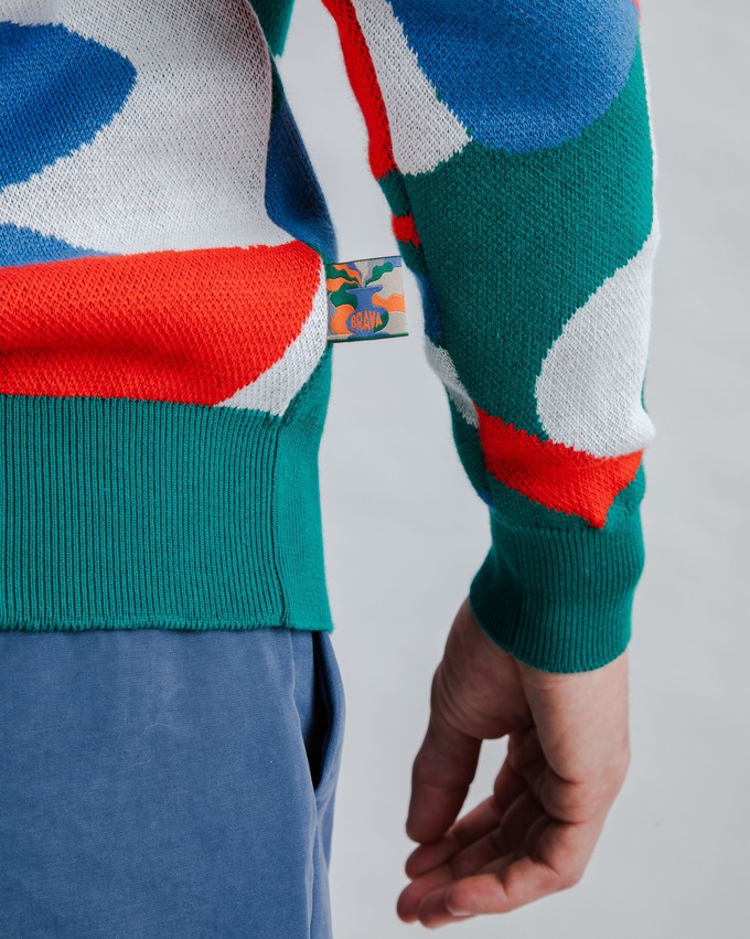 Jacquard Sweater Sobremesa from Brava Fabrics