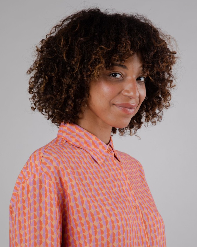 Gummie Boxy Blouse Coral from Brava Fabrics Gummie Boxy Blouse Coral from Brava Fabrics