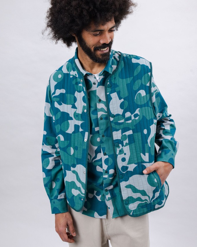 Sobremesa Quilt Vest from Brava Fabrics