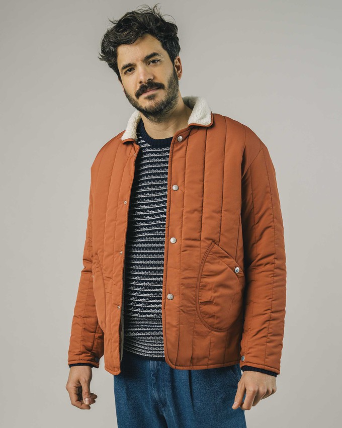 Padded Jacket Burnt Orange from Brava Fabrics