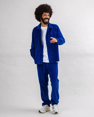 Corduroy Overshirt Klein Blue from Brava Fabrics