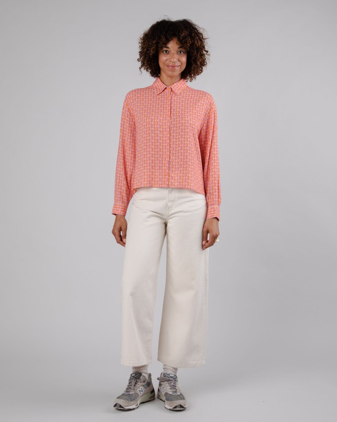 Gummie Boxy Blouse Coral from Brava Fabrics Gummie Boxy Blouse Coral from Brava Fabrics