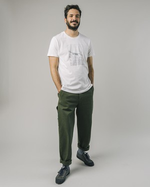 District T-Shirt White from Brava Fabrics