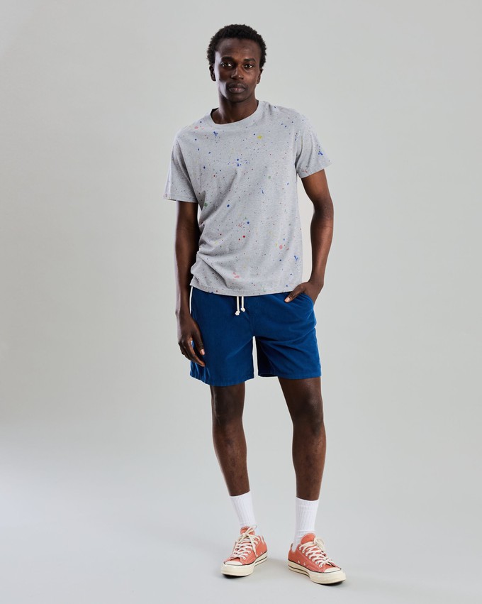 Splash Paint Tshirt Grey from Brava Fabrics