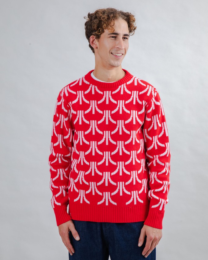 Atari Sweater Monogram Jacquard from Brava Fabrics