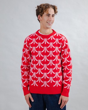 Atari Sweater Monogram Jacquard from Brava Fabrics