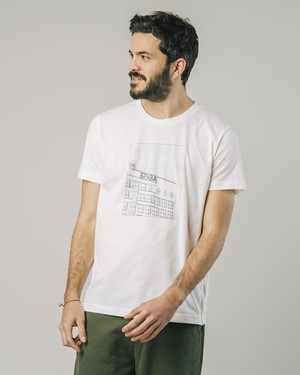 District T-Shirt White from Brava Fabrics