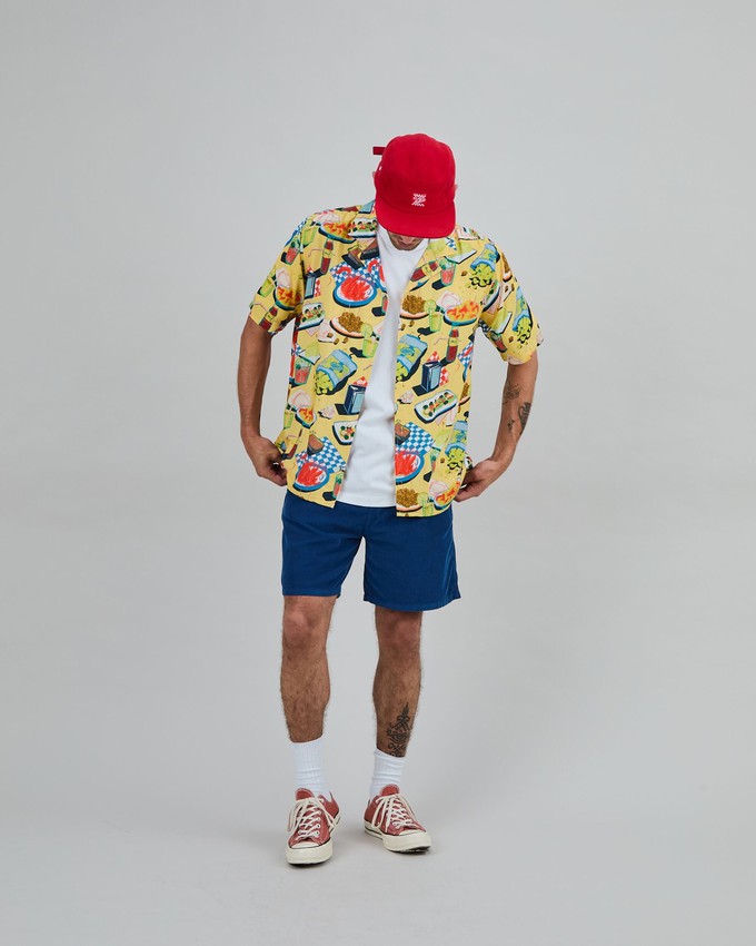 Chiringuito Aloha Shirt Yellow from Brava Fabrics