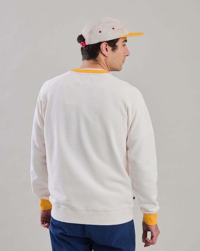 Kodak Retro FIlm Sweatshirt Ecru from Brava Fabrics