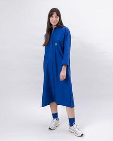 Bombon Shirt Dress Klein Blue via Brava Fabrics