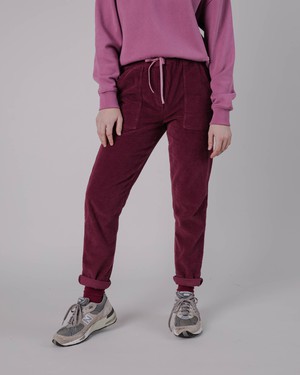 Patch Pocket Corduroy Pants Prune from Brava Fabrics