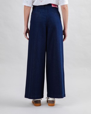 Wide Leg Pants Denim Dark from Brava Fabrics