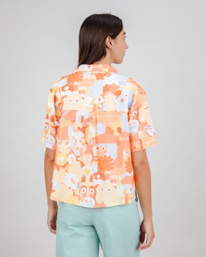 Geco Friends Oversize Cropped Blouse from Brava Fabrics