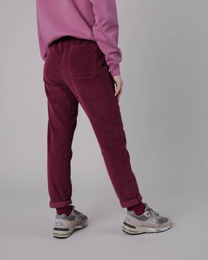 Patch Pocket Corduroy Pants Prune from Brava Fabrics