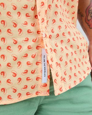 Palamos Shrimp Printed Shirt from Brava Fabrics