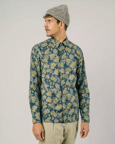 Flower Shirt Navy via Brava Fabrics