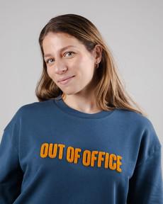 Out of Office Sweatshirt Indigo via Brava Fabrics
