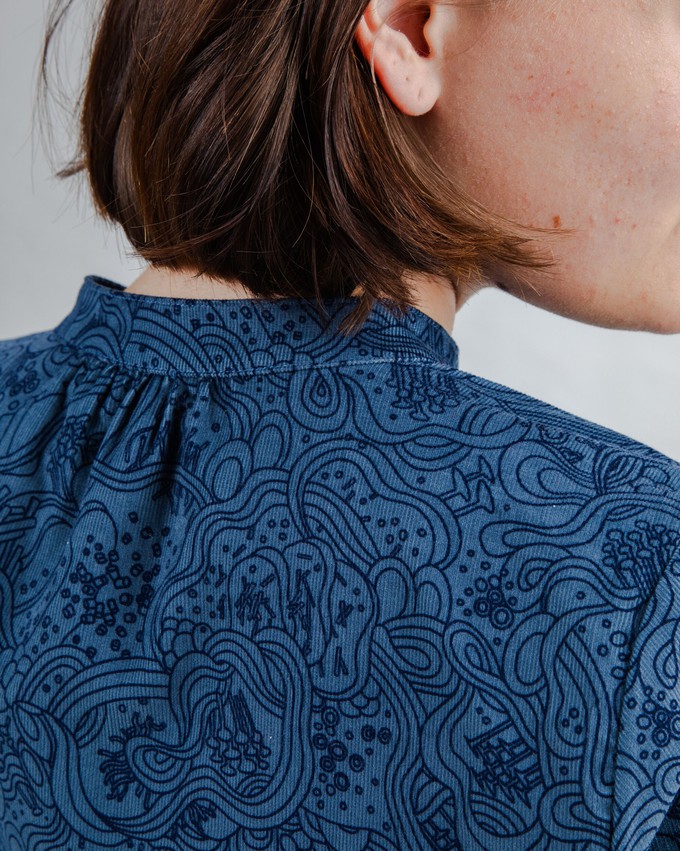 Baby Cord Noodles Blouse from Brava Fabrics