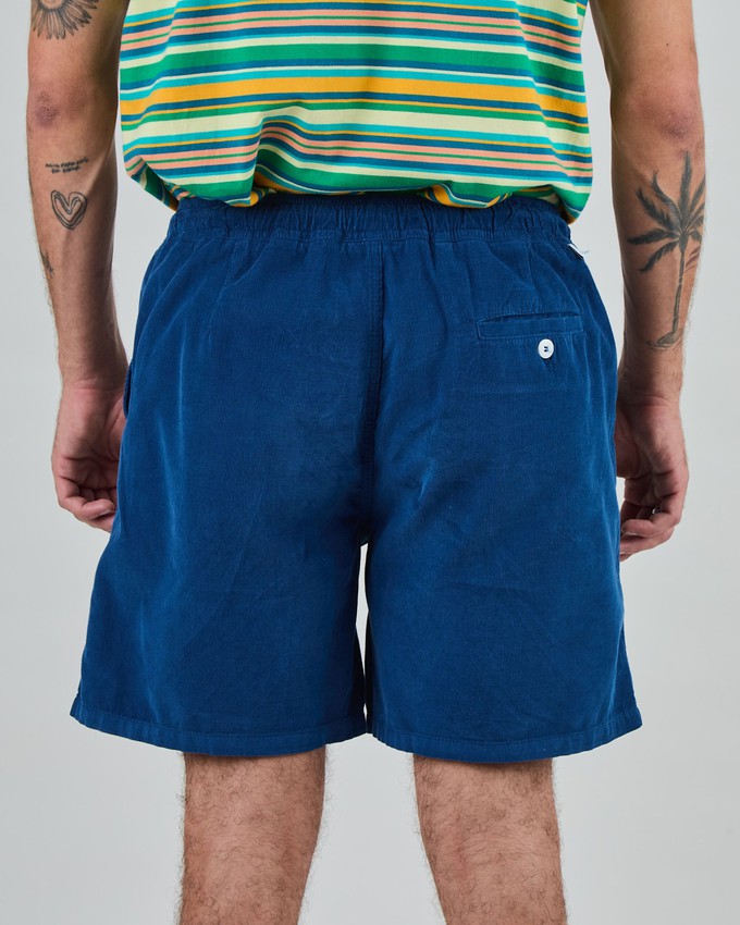 Baby Cord Shorts Blue from Brava Fabrics