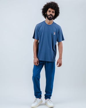 Where's Wally Patch T-shirt Blue from Brava Fabrics
