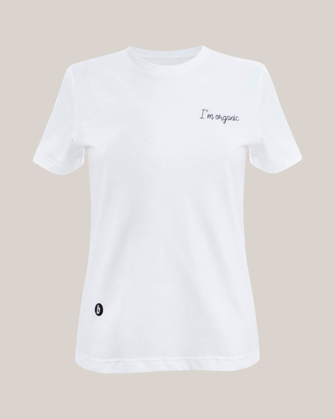 I'm Organic T-Shirt White from Brava Fabrics