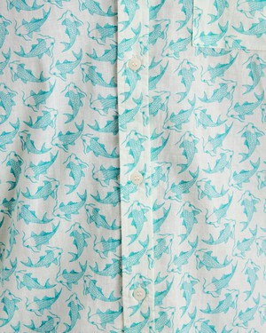 Koi Fish Printed Shirt from Brava Fabrics