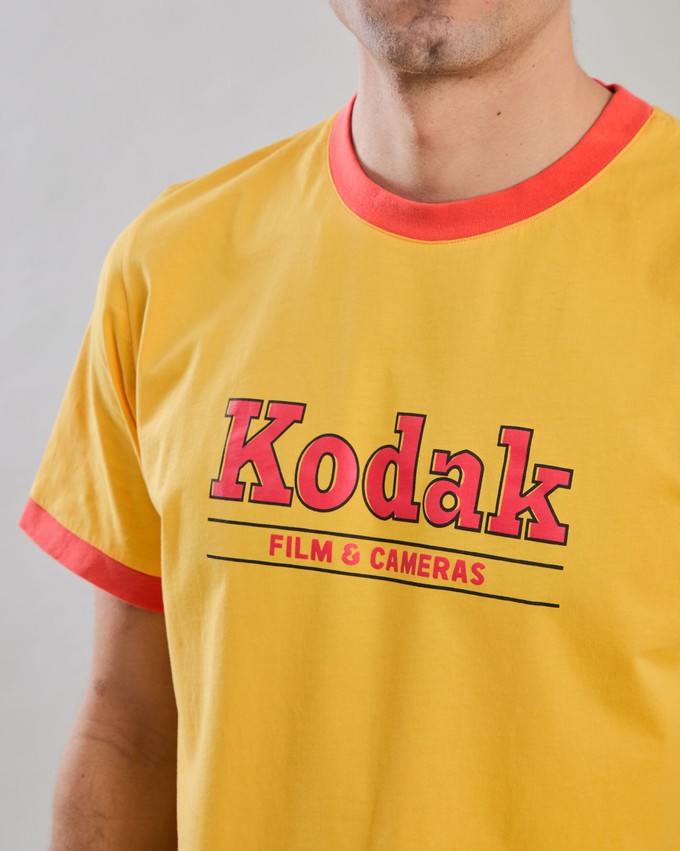 Kodak Retro FIlm Tshirt Yellow from Brava Fabrics
