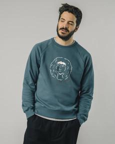 Walker sweatshirt Petrol van Brava Fabrics