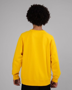 Kodak Logo Sweatshirt Yellow from Brava Fabrics