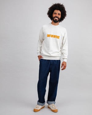 Out of Office Sweatshirt Cream from Brava Fabrics