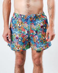 Asis Percales Tutti Frutti Swimwear via Brava Fabrics