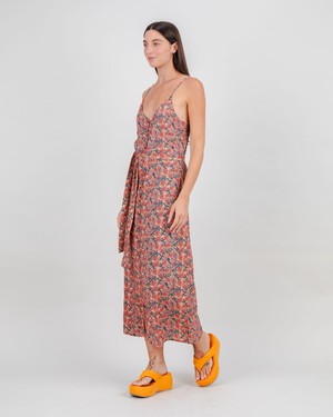 Passerine Strap Long Dress Coiro from Brava Fabrics