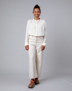 Bubble Mao Blouse Ecru from Brava Fabrics