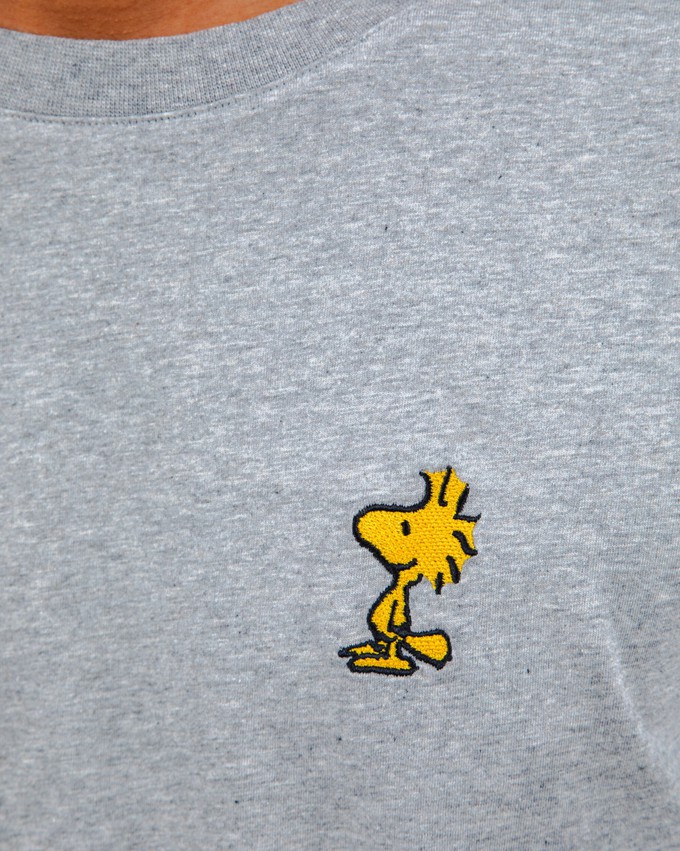 Peanuts Woodstock T-Shirt Grey from Brava Fabrics