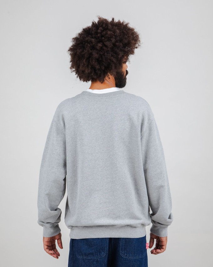 Peanuts Records Sweatshirt Grey from Brava Fabrics