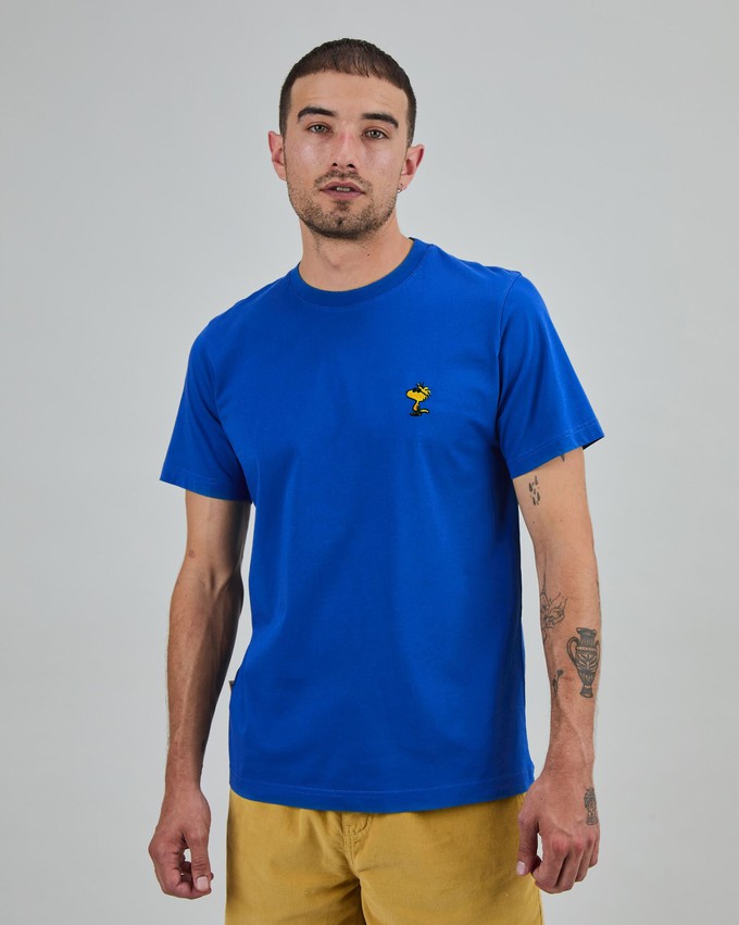 Peanuts Sunny Woodstock T-Shirt Klein Blue from Brava Fabrics