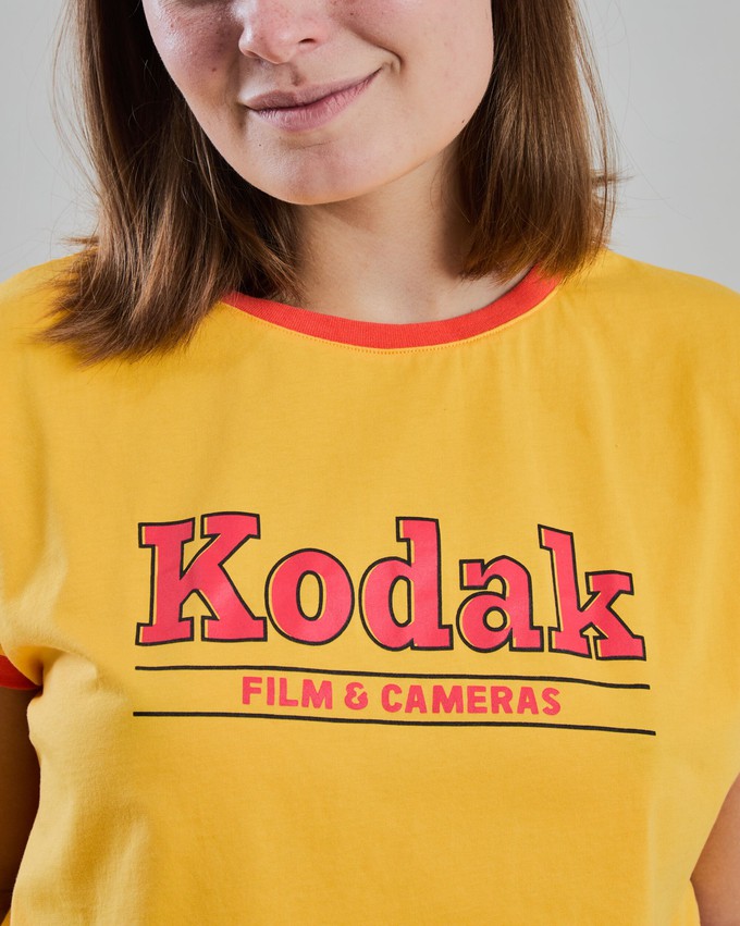Kodak Retro FIlm Tee W Yellow from Brava Fabrics